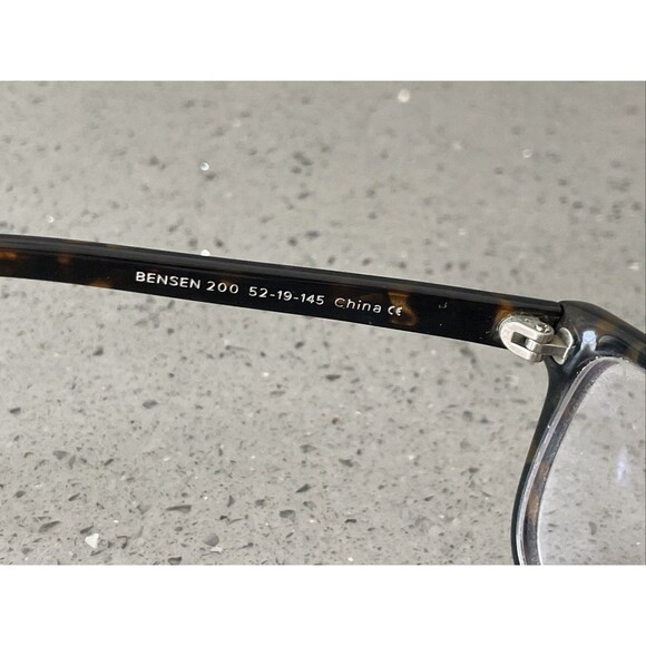 Warby Parker Glasses Bensen 200 Tortoise Shell 52-19-145 Frames Only main image 6